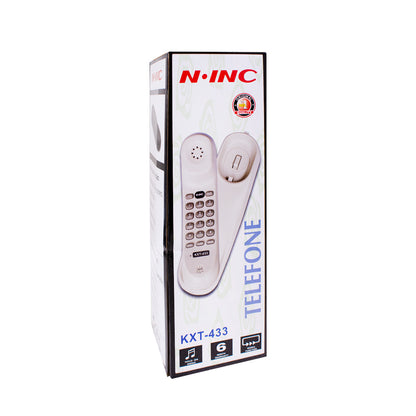 TELEFONO BASICO TUPCOM COLOR BLANCO LH-2872