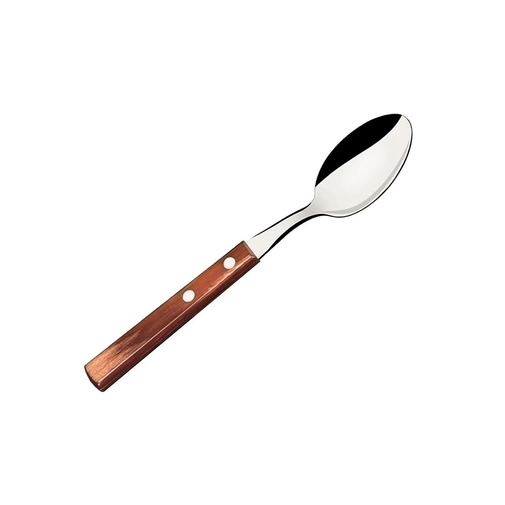 CUCHARA 6PZ DE POSTRE MANGO MADERA LH-3737