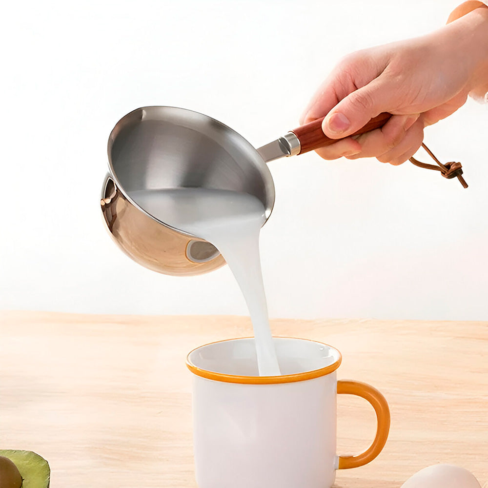 CUCHARA MEDIDORA 300ML MANGO MADERA LH-3759