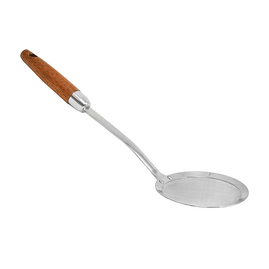 COLADOR 10CM METALICO MANGO MADERA LH-3764