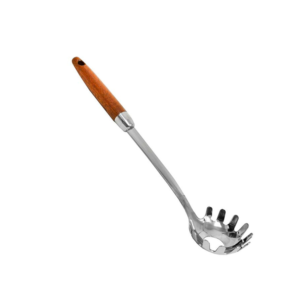 CUCHARA PARA PASTA MANGO DE MADERA LH-3767