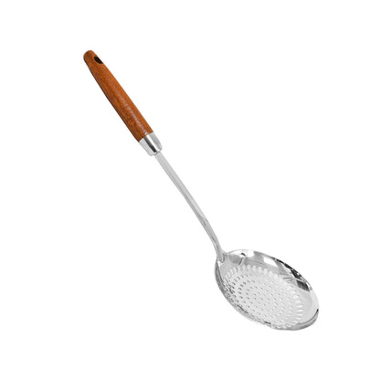 ESPUMADERA P/COCINA MANGO DE MADERA LH-3770