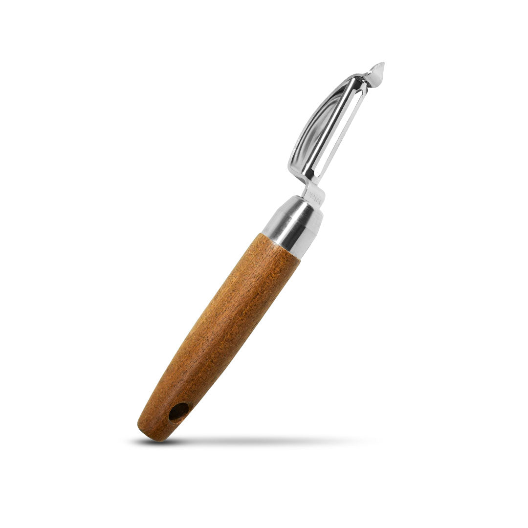 PELADOR VEGETALES TIPO CUCHILLO M/MADERA LH-3774