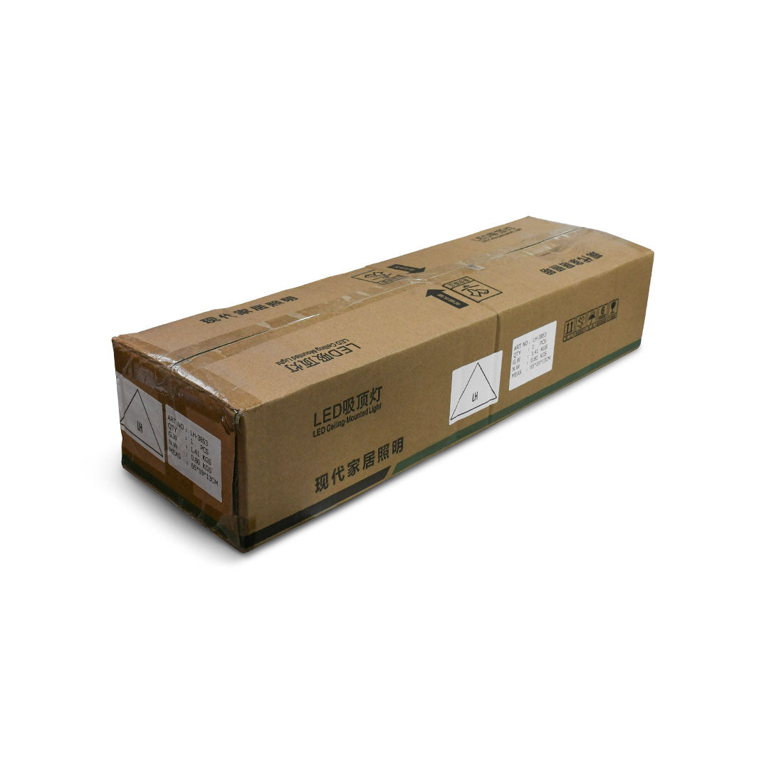 APLIQUE LED CON ARO 38W COLOR BLANCO LH-3853