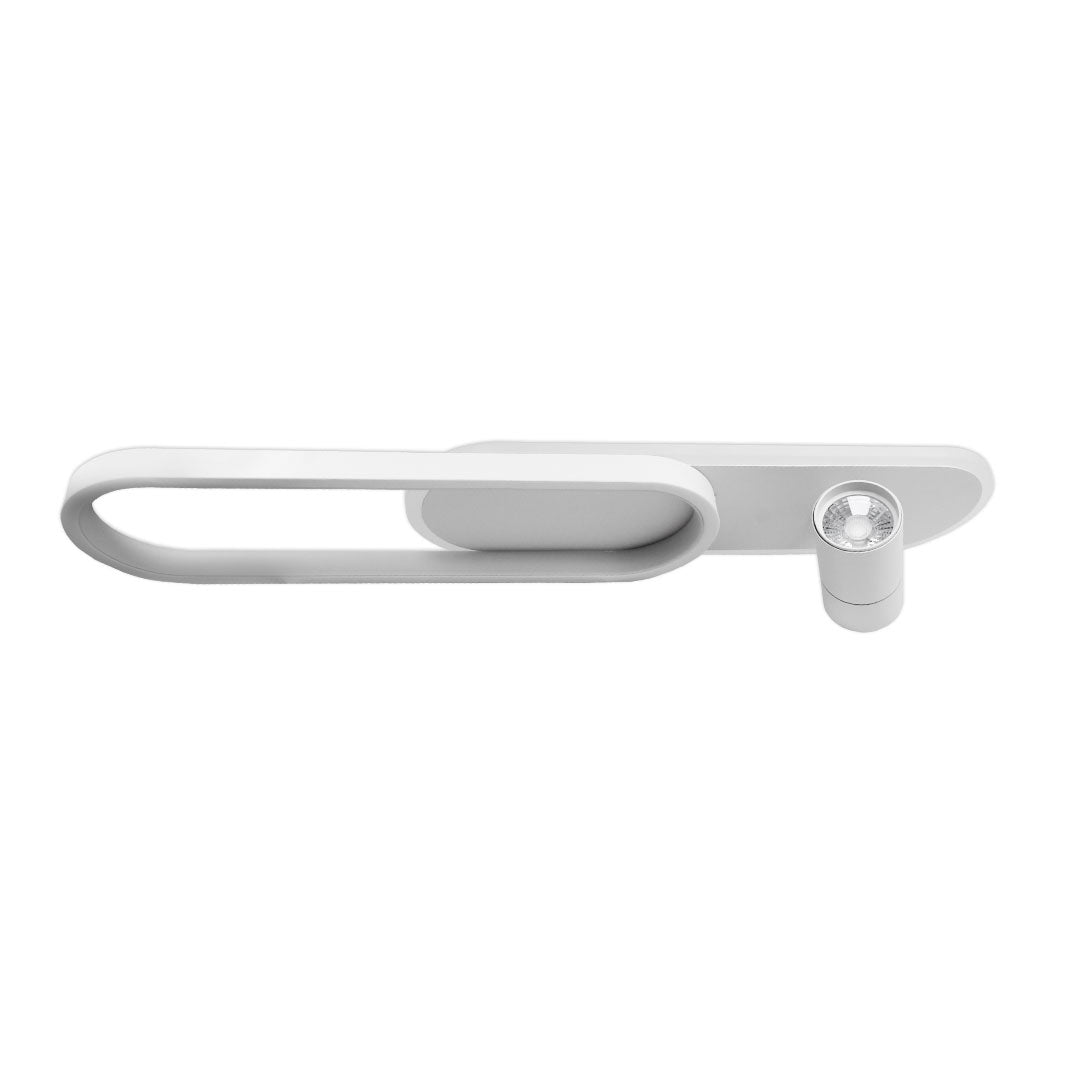 APLIQUE LED CON ARO 38W COLOR BLANCO LH-3853