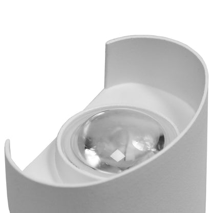 LUMINARIA BIDIRECCIONAL BLANCA 1 LUZ LH-3867
