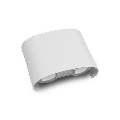 LUMINARIA BIDIRECCIONAL BLANCA 2 LUCES LH-3868