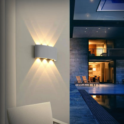 LUMINARIA BIDIRECCIONAL BLANCA 3 LUCES LH-3869
