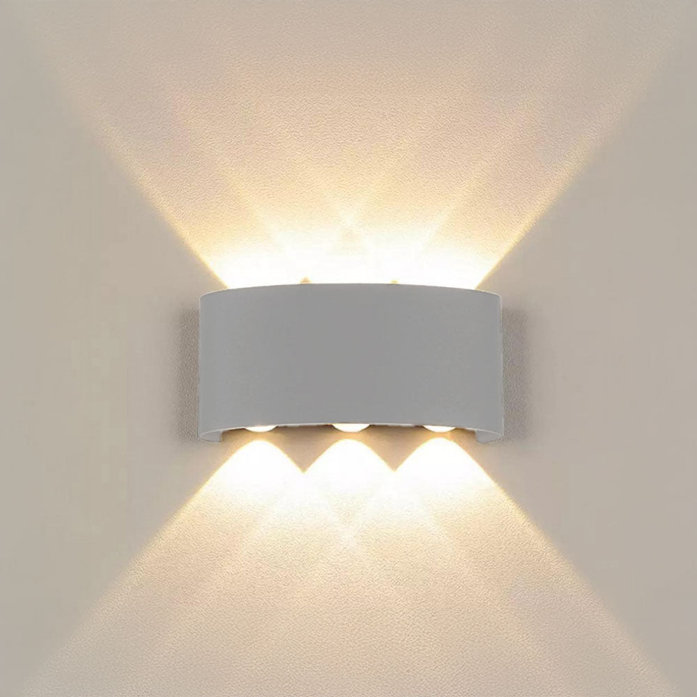 LUMINARIA BIDIRECCIONAL BLANCA 3 LUCES LH-3869