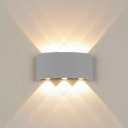LUMINARIA BIDIRECCIONAL BLANCA 3 LUCES LH-3869