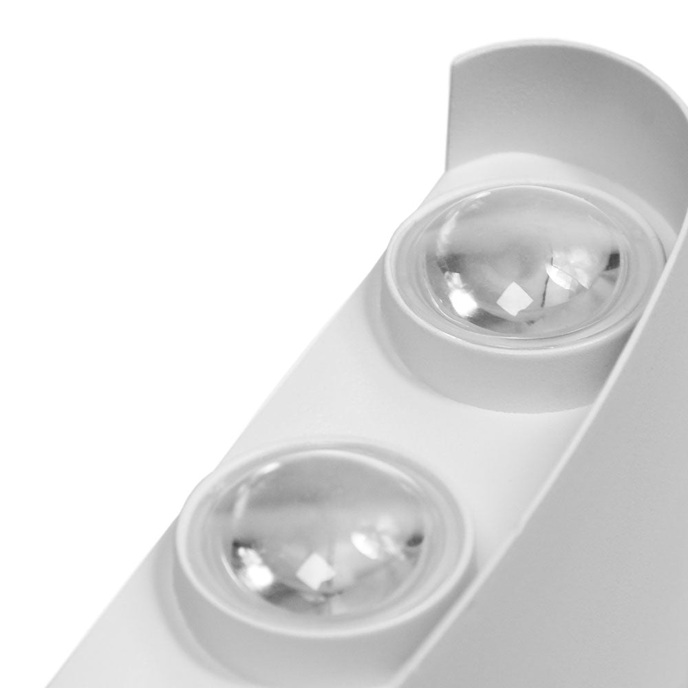 LUMINARIA BIDIRECCIONAL BLANCA 3 LUCES LH-3869