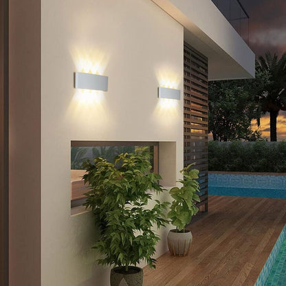 LUMINARIA BIDIRECCIONAL BLANCA 4 LUCES LH-3870