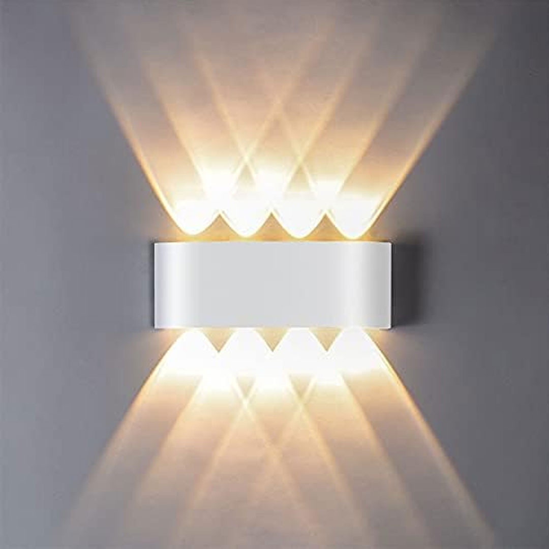 LUMINARIA BIDIRECCIONAL BLANCA 4 LUCES LH-3870