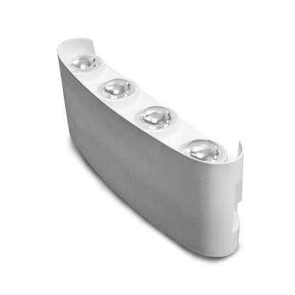 LUMINARIA BIDIRECCIONAL BLANCA 4 LUCES LH-3870
