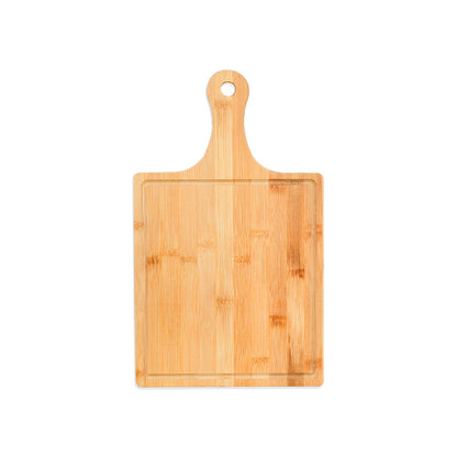 TABLA DE BAMBU 40X24CM CUADRADA C/MANGO LH-3637