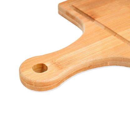 TABLA DE BAMBU 40X24CM CUADRADA C/MANGO LH-3637