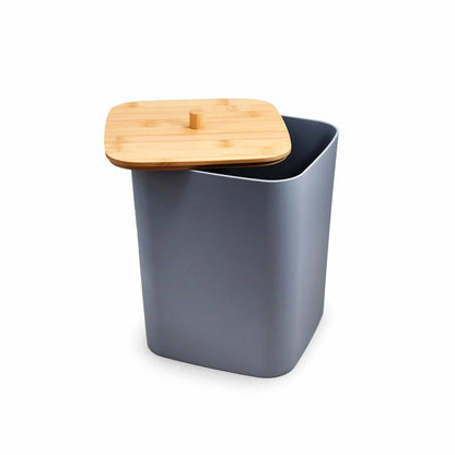 SET DE BAÑO 6PZ GRIS PREMIUM LH-3652