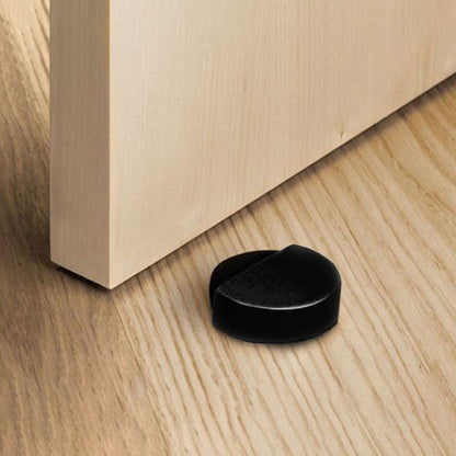 TOPE PARA PUERTA REDONDO NEGRO LH-3554