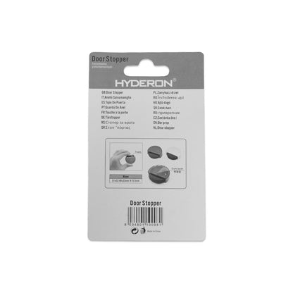 TOPE PARA PUERTA REDONDO NEGRO LH-3554