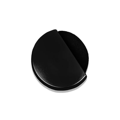 TOPE PARA PUERTA REDONDO NEGRO LH-3554