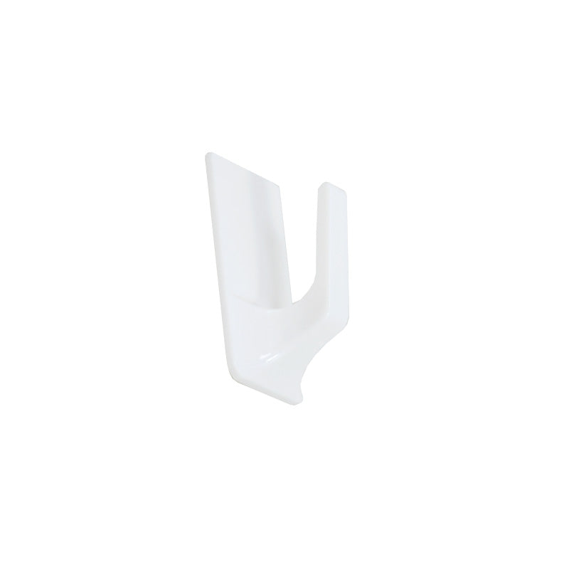 COLGADOR CUADRDO PLASTICO 3PZ BLANCO 45MM LH-3590