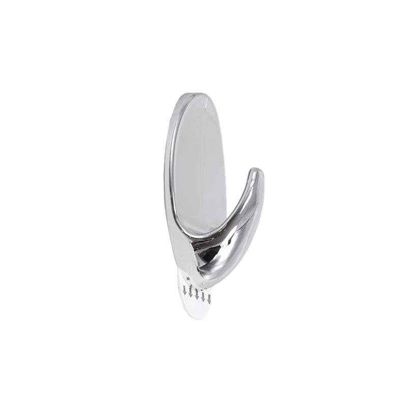COLGADOR OVALADO PLASTICO CROMADO 108MM LH-3587