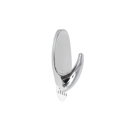 COLGADOR OVALADO PLASTICO CROMADO 108MM LH-3587