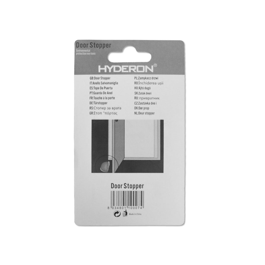 TOPE PARA PUERTA TIPO SEMICIRCULO GRIS LH-3559