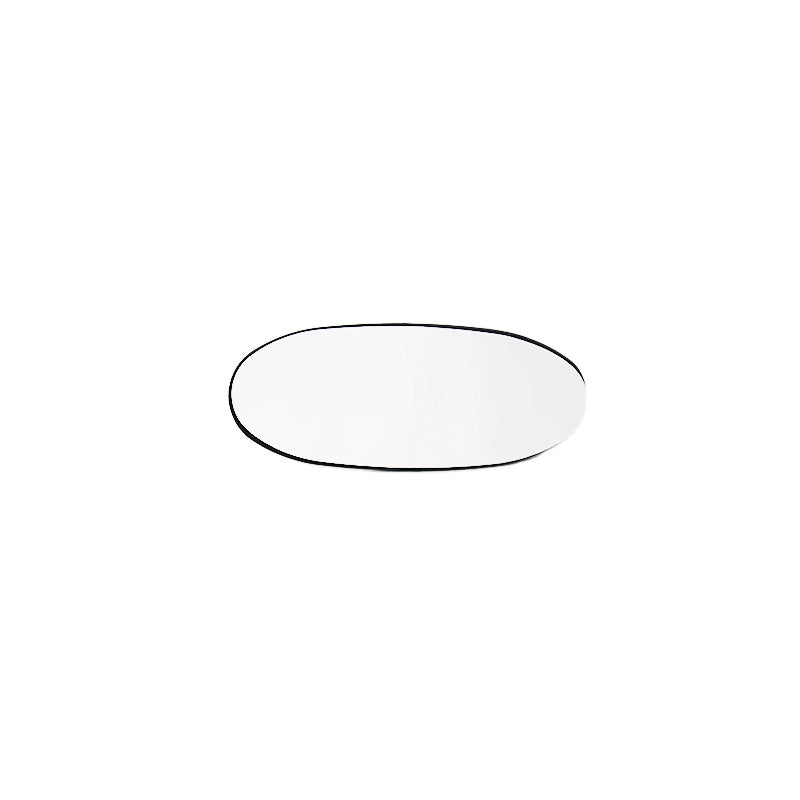 COLGADOR OVALADO PLASTICO 2PZ  NEGRO 85MM LH-3580