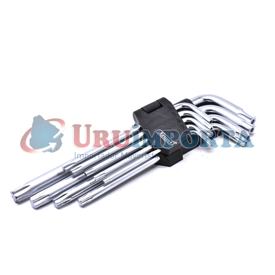 LLAVE TORX LARGA 9PZ UYUSTOOLS DEC 903