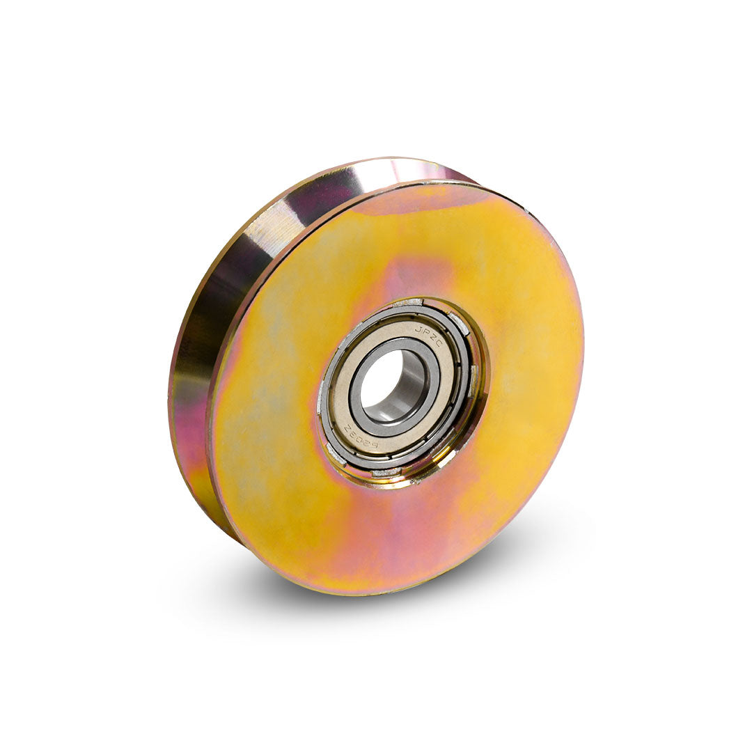 RUEDA PARA PORTON 100MM CON PERNO LH-3388