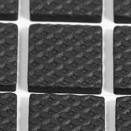 PROTECTOR ADHESIVO CUADRADO NEGRO 32PZ 19MM LH3563
