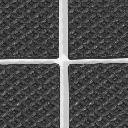 PROTECTOR ADHESIVO CUADRADO NEGRO 8PZ 40MM LH-3565