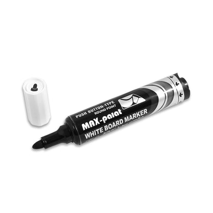 MARCADOR RECARGABLE PUNTA REDONDA NEGRO LH-3905