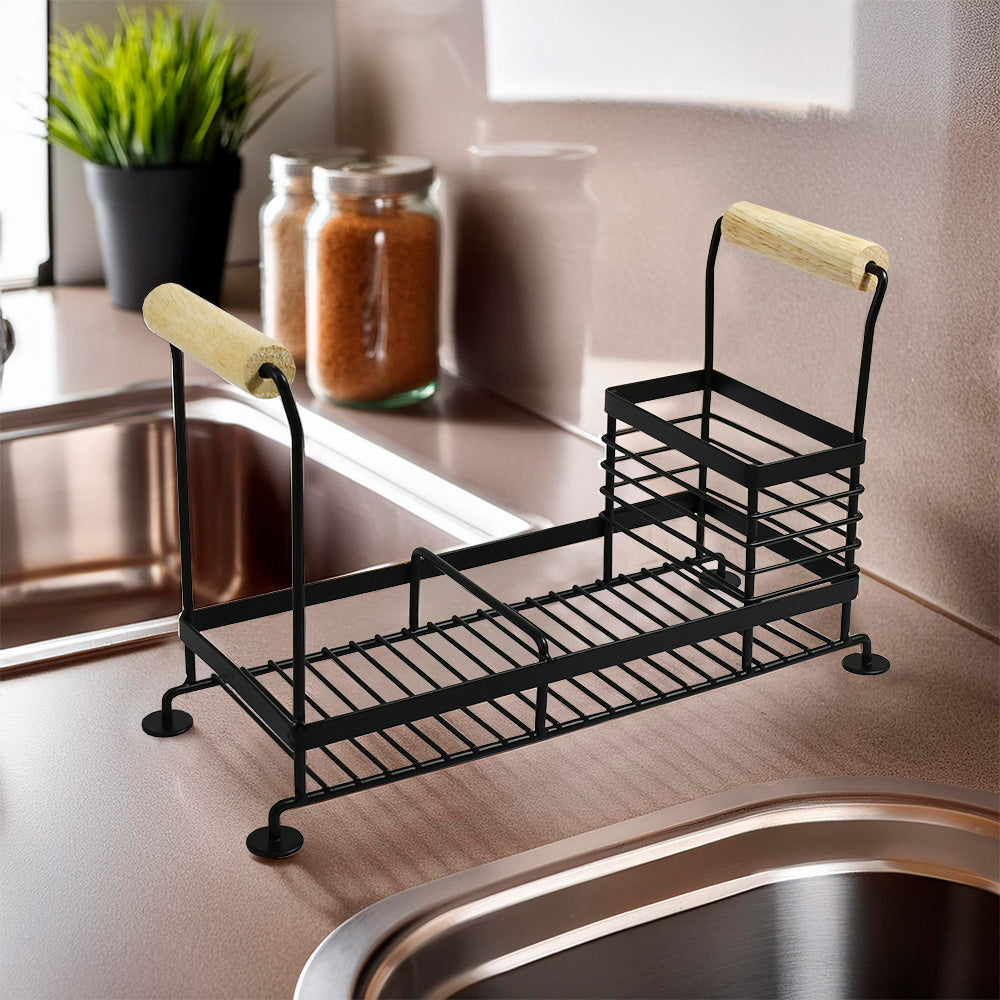 ESCURRIDOR ORGANIZADOR METALICO NEGRO LH-3685