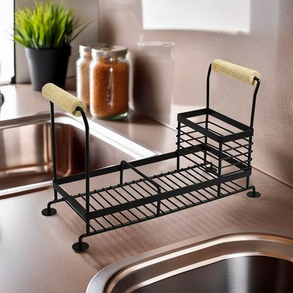 ESCURRIDOR ORGANIZADOR METALICO NEGRO LH-3685