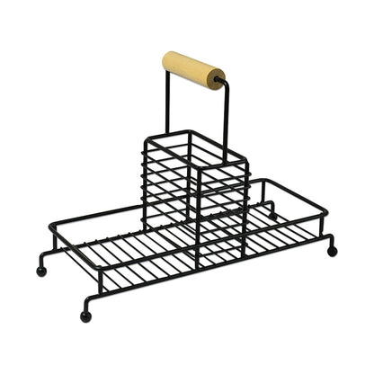 ESCURRIDOR ORGANIZADOR METALICO NEGRO LH-3687