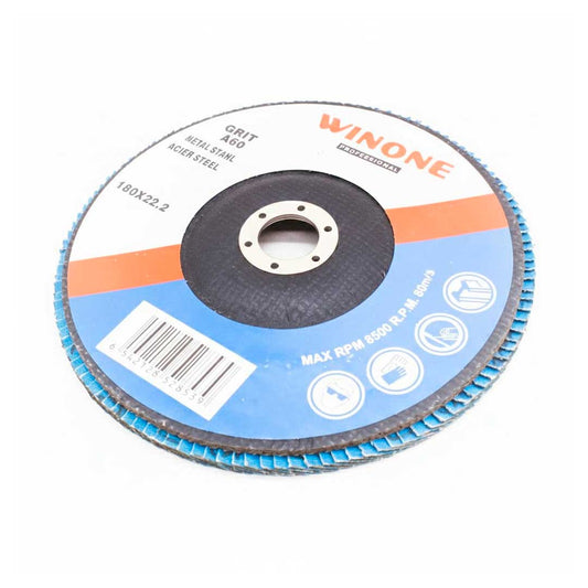 DISCO DE LIJA 7 1/4” METAL GRANO 60 WINONE LH-2139