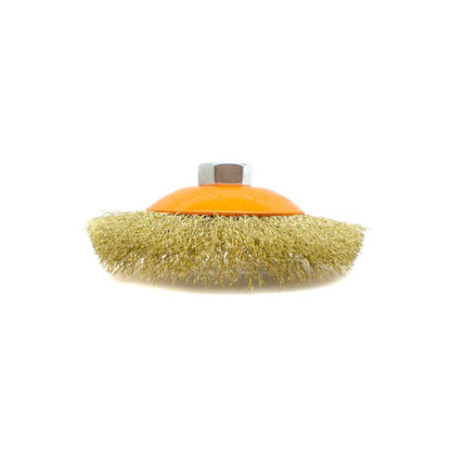 CEPILLO 5″ BRONCEADO P/AMOLADORA MAKAWA MK-0700