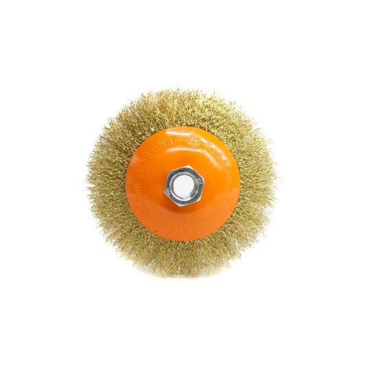 CEPILLO 5″ BRONCEADO P/AMOLADORA MAKAWA MK-0700