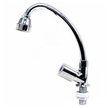GRIFO PLASTICO CROMADO PICO ALTO DE MESADA LH-1894