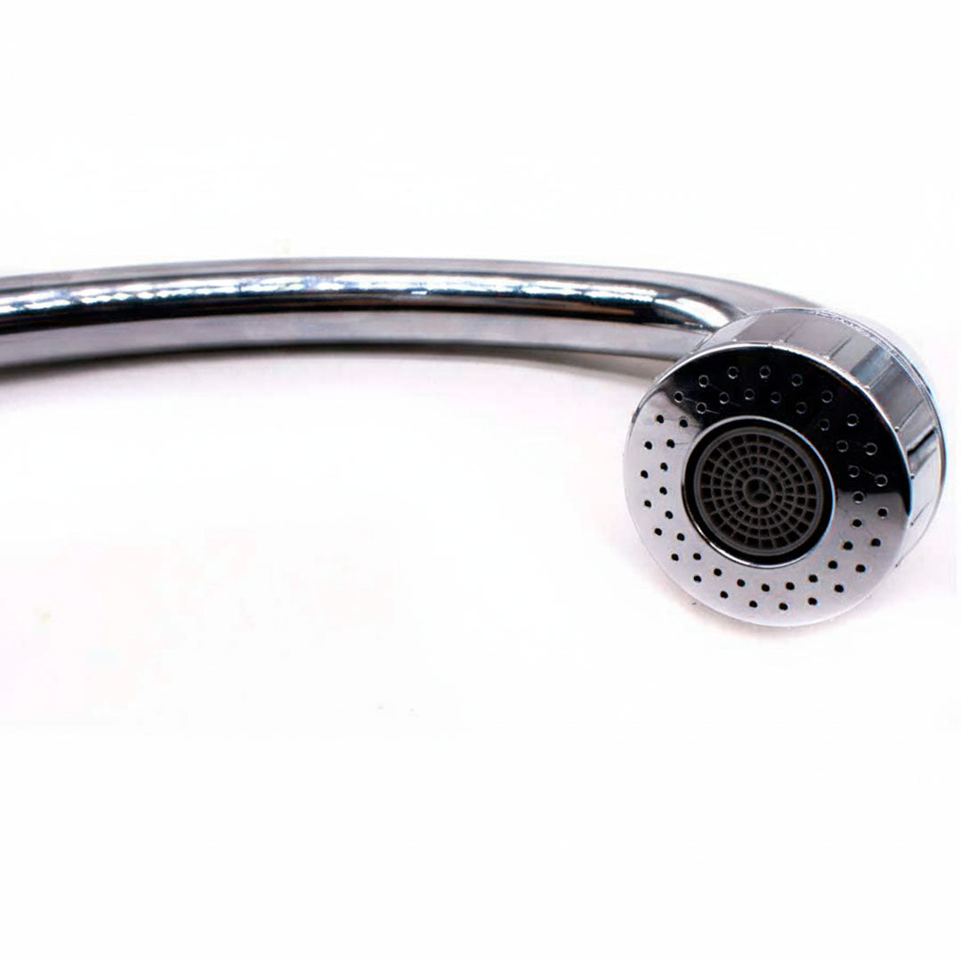 GRIFO PLASTICO CROMADO PICO ALTO DE MESADA LH-1894