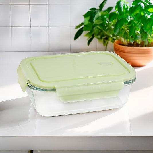 TUPPER DE VIDRIO 800ML TAPA PLASTICA LH-5047