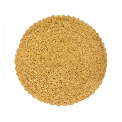 INDIVIDUAL REDONDO TIPO FLOR 38CM LH-4100