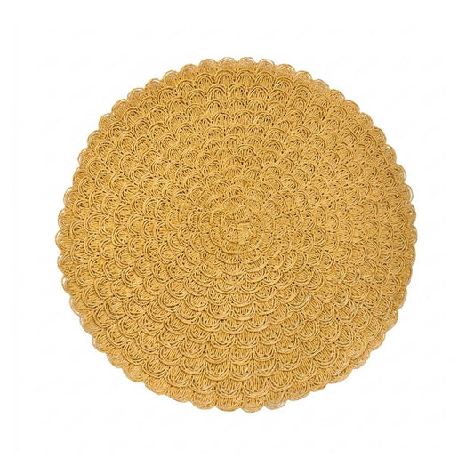 INDIVIDUAL REDONDO TIPO FLOR 38CM LH-4100