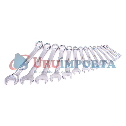 LLAVE COMBINADA 14PZ 6-24MM PRO FERRAWYY YOS614