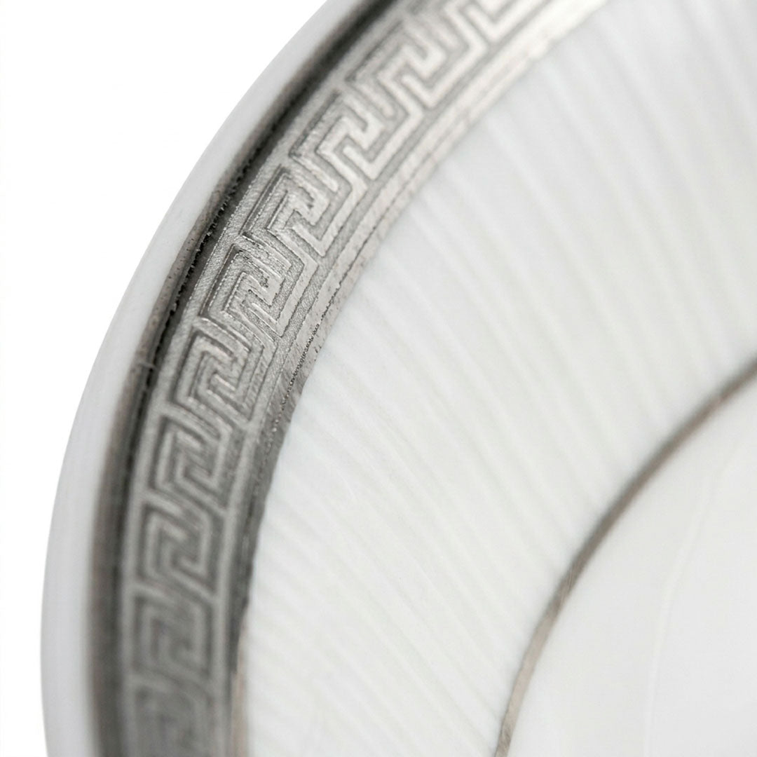 BOWL CERAMICO 18CM BORDE DISENO GRIS LH-4249