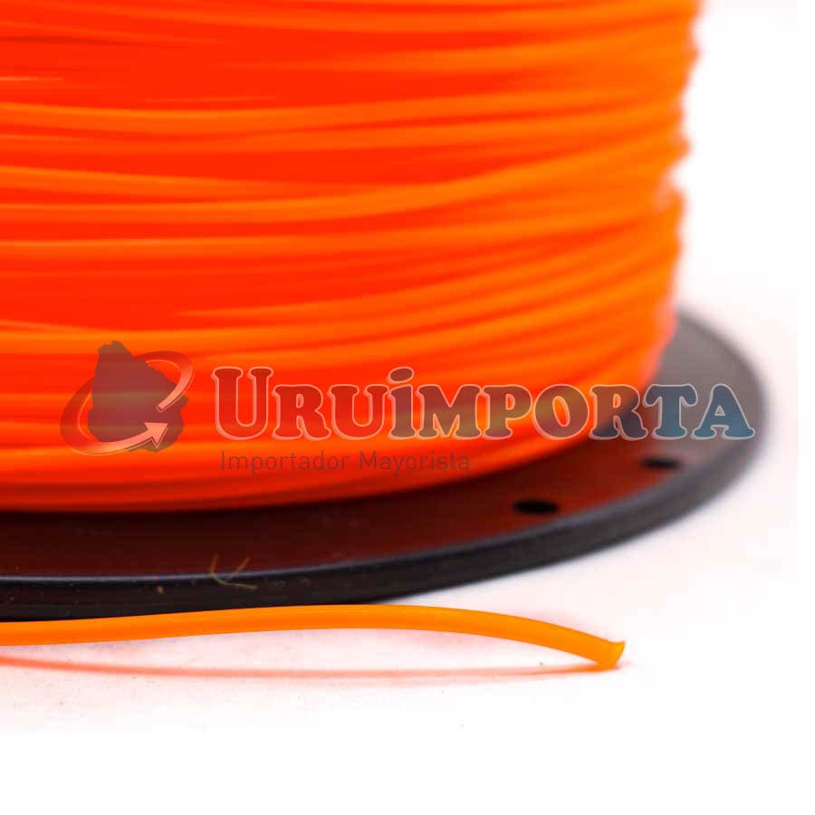 TANZA BORDEADORA REDONDA 2MM 280M URUGUAY 11016