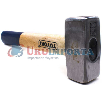 MACETA CABO MADERA 1 KG CROMADA LH-140