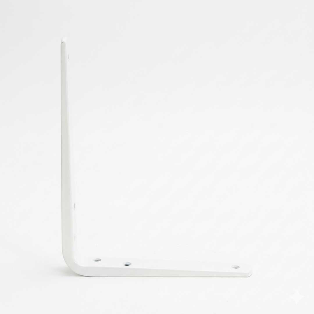 MENSULA REFORZADA 30CM X 25CM COLOR BLANCO LH-1638
